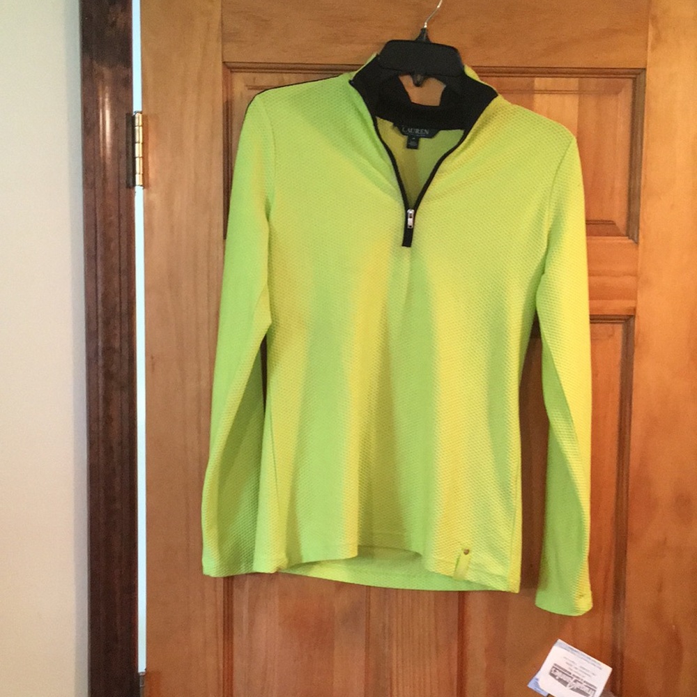 Active Lauren Ralph Lauren Zip Sweatshirt Top M